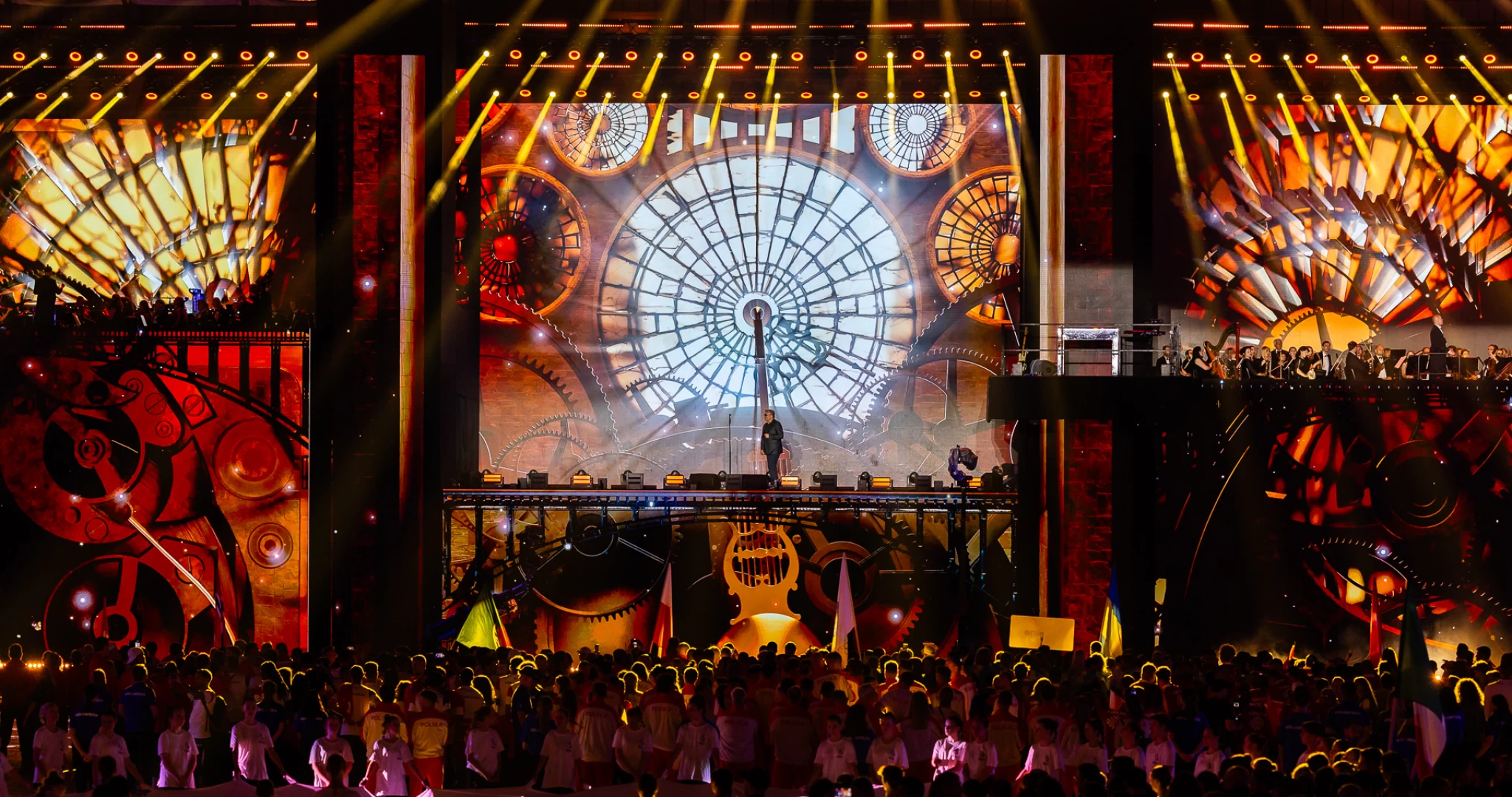 Green Beam Design - Otwarcie Igrzysk Europejskich 2023