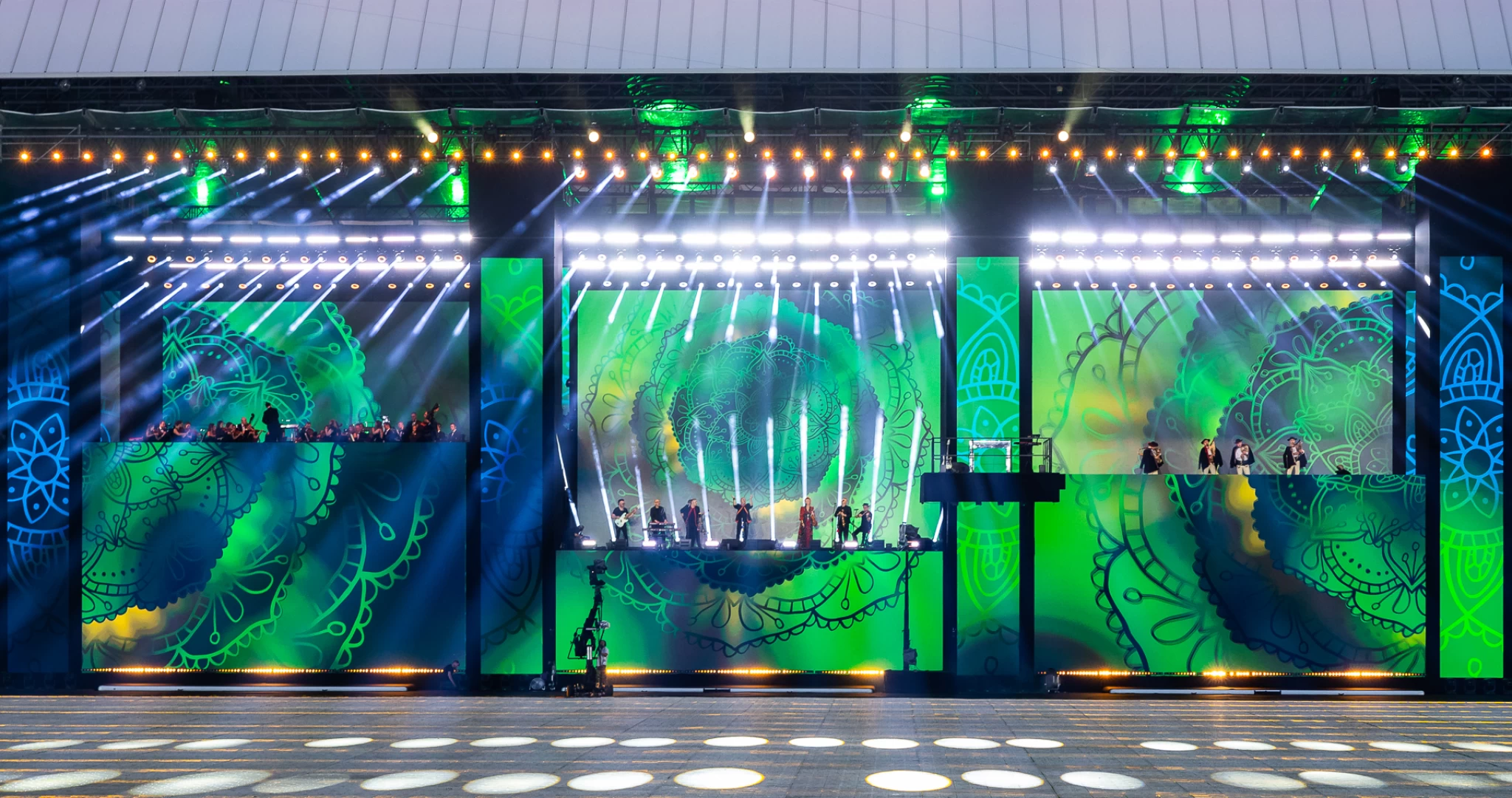 Green Beam Design - Otwarcie Igrzysk Europejskich 2023