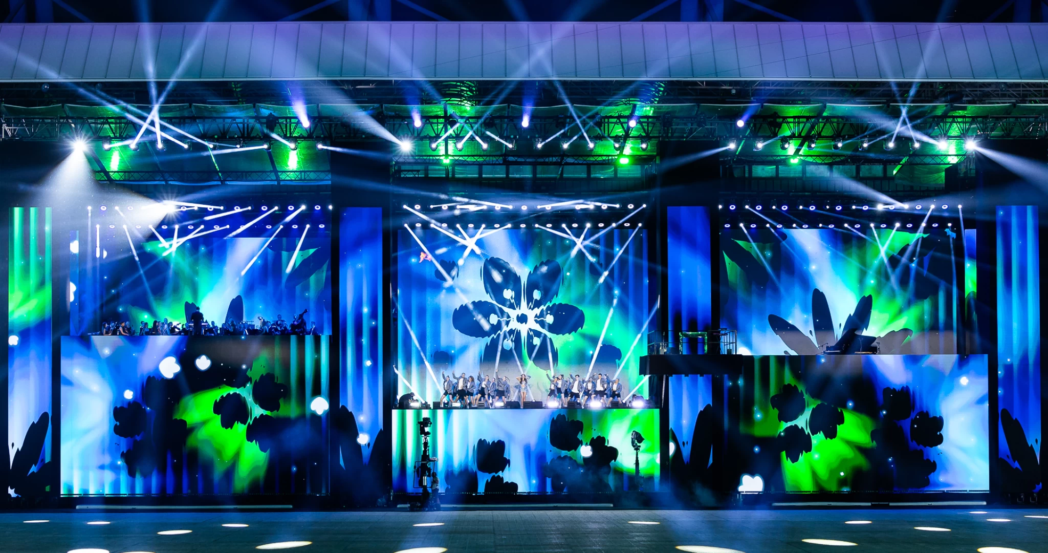 Green Beam Design - Otwarcie Igrzysk Europejskich 2023