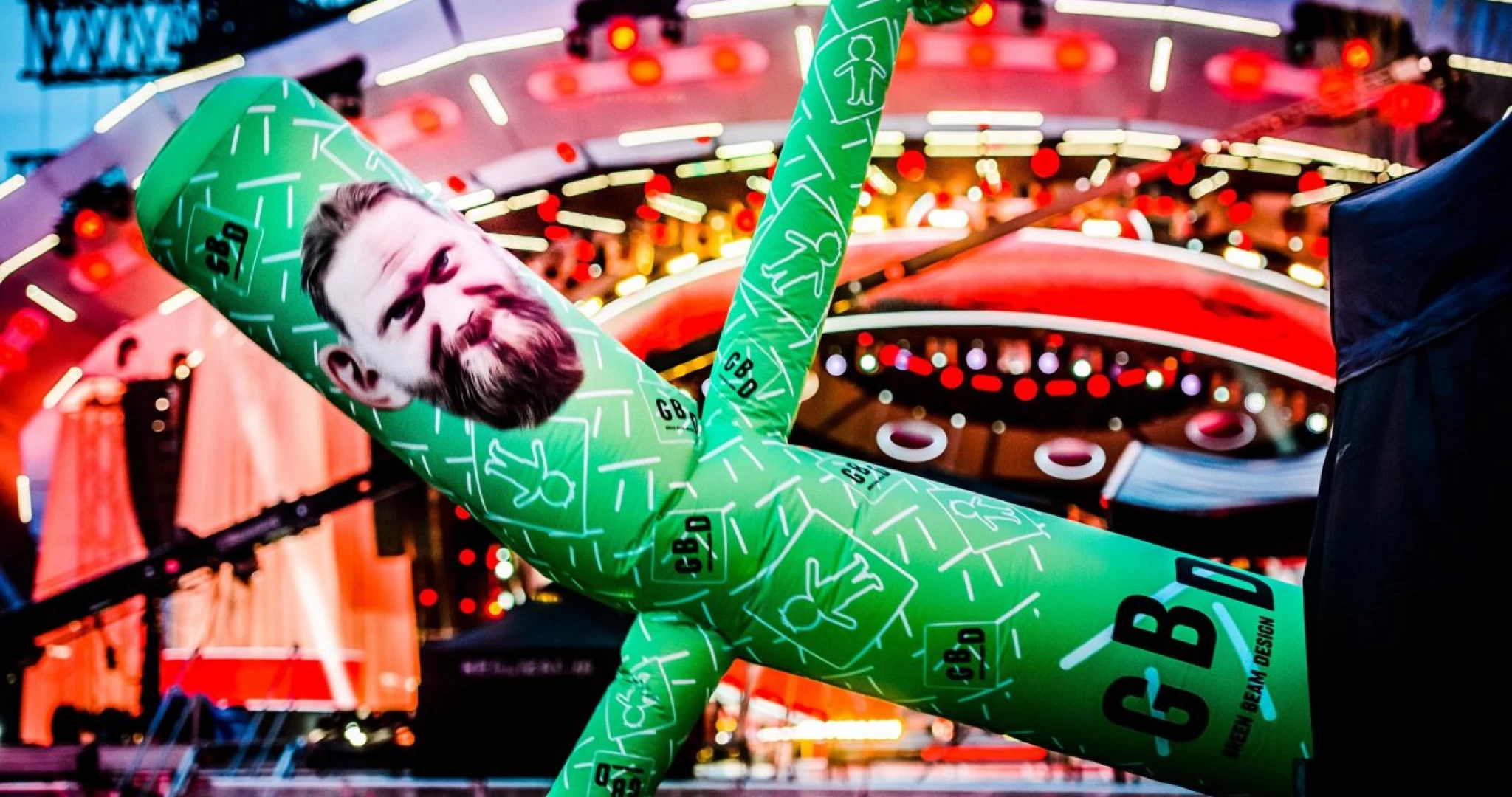 Green Beam Design - Polsat Sylwester 2022