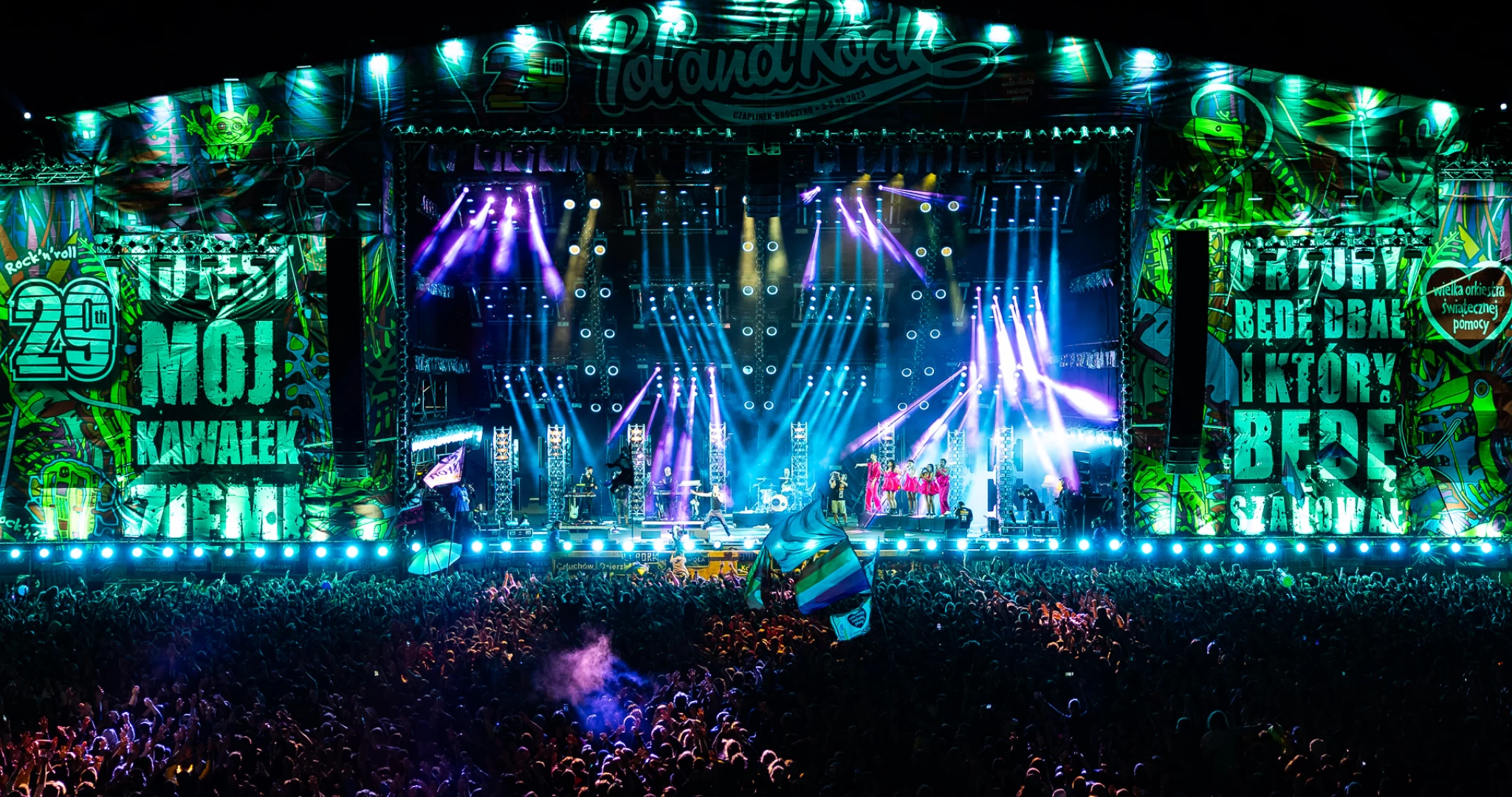 Green Beam Design - Pol’and’Rock Festiwal 2023